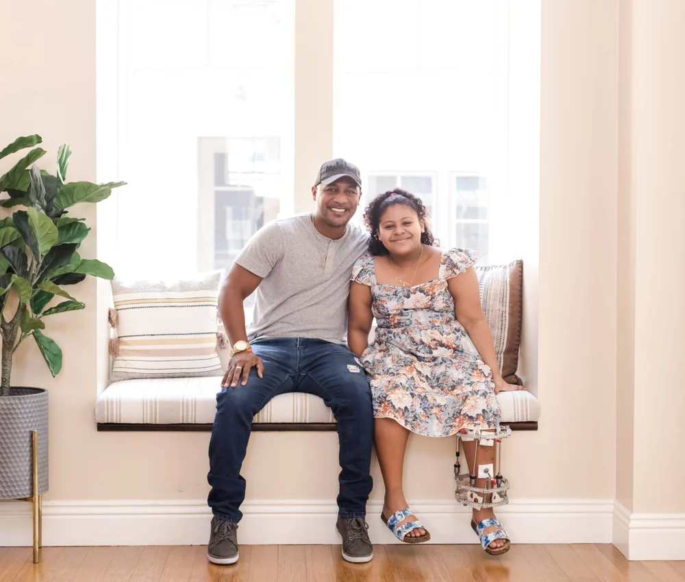 A family supported by Ronald McDonald House Dallas