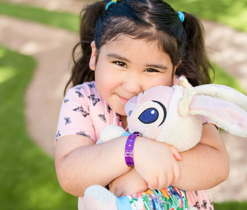 A family at Ronald McDonald House Dallas