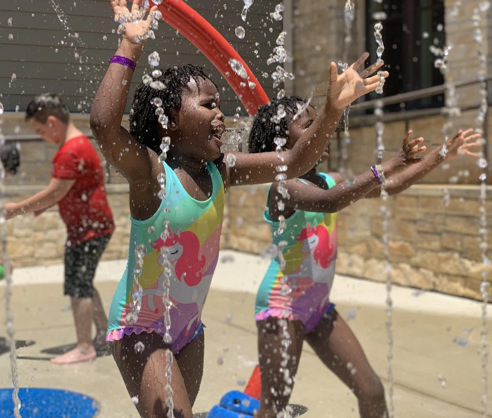 Families enjoying an activity at Ronald McDonald House Dallas